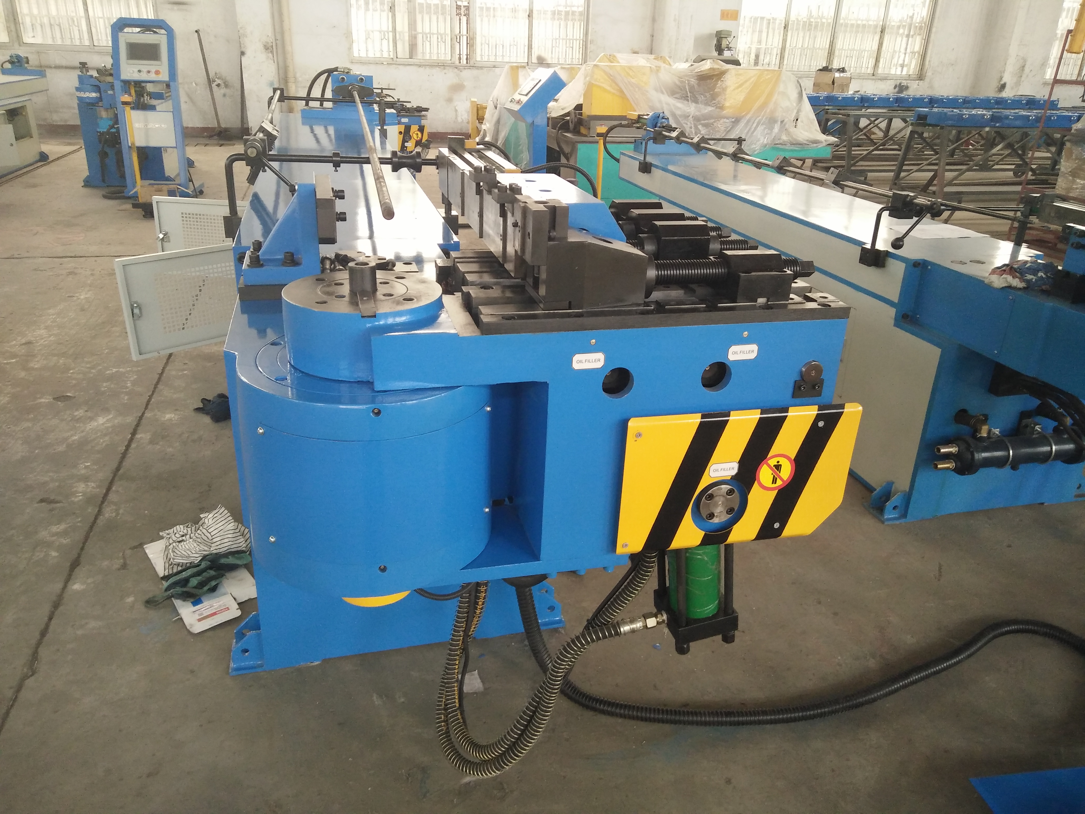 3 roll hand operated Portable Inder Metal Pipe Bending Machine