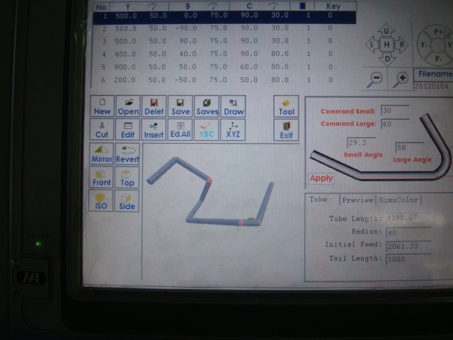 Bumper Pipe Bending Machine (159NCBA)