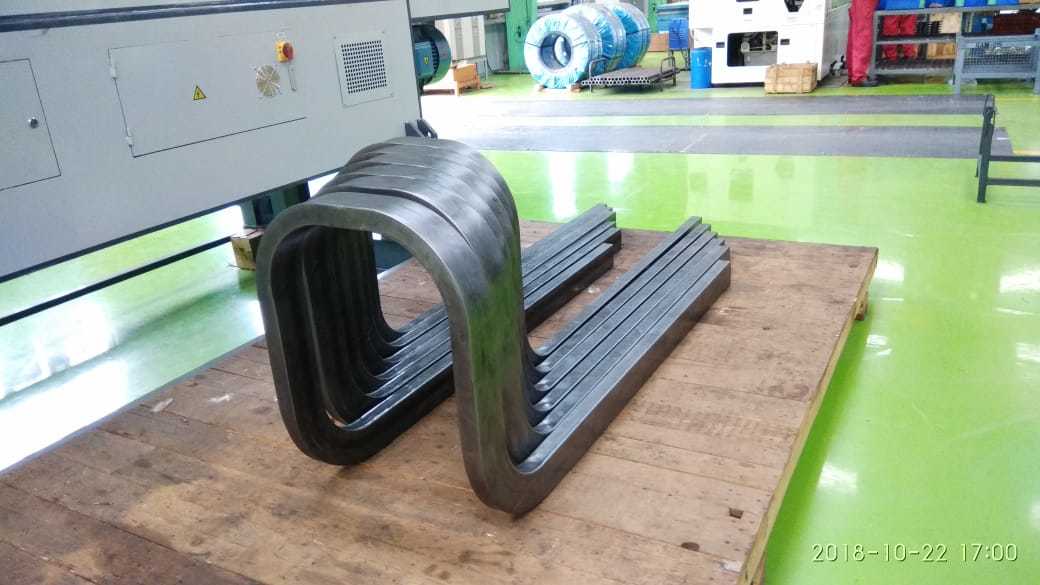 Semi Automatic 3 Roll Metal Pipe Bending Machine