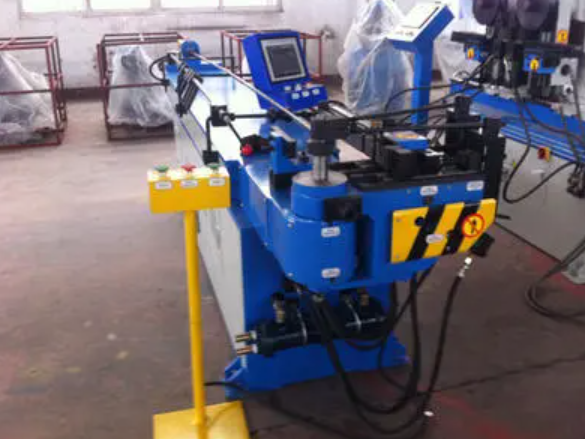 single pipe bending machine